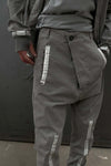 BORIS BIDJAN SABERI Trousers P12.1 FDD10005 Charcoal Grey